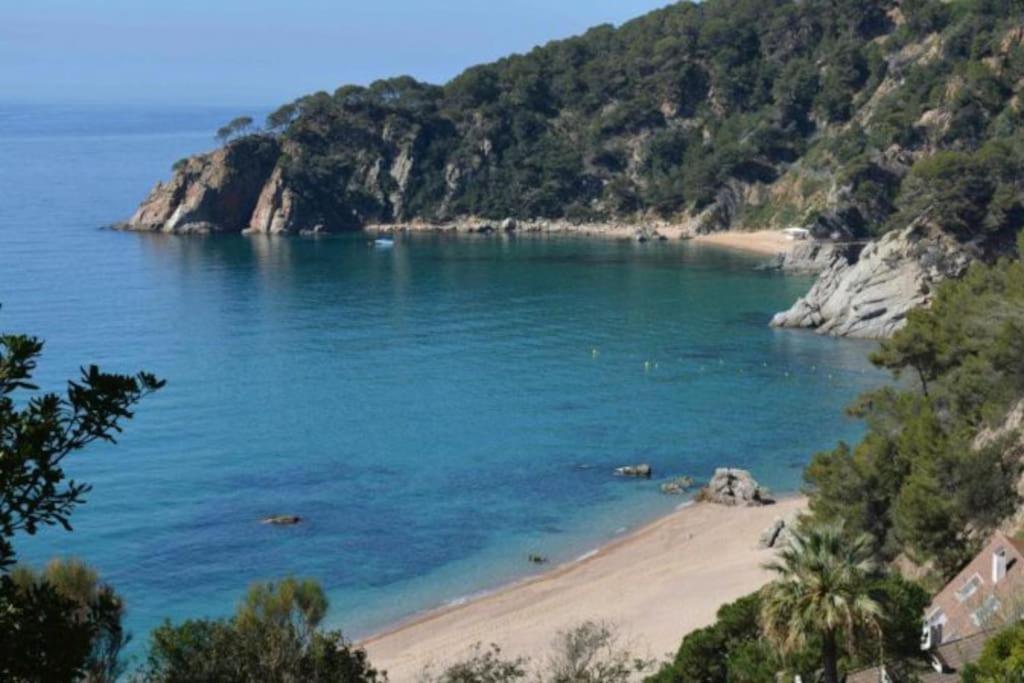Casa Con Impresionantes Vistas Al Mar Villa Tossa de Mar Bagian luar foto