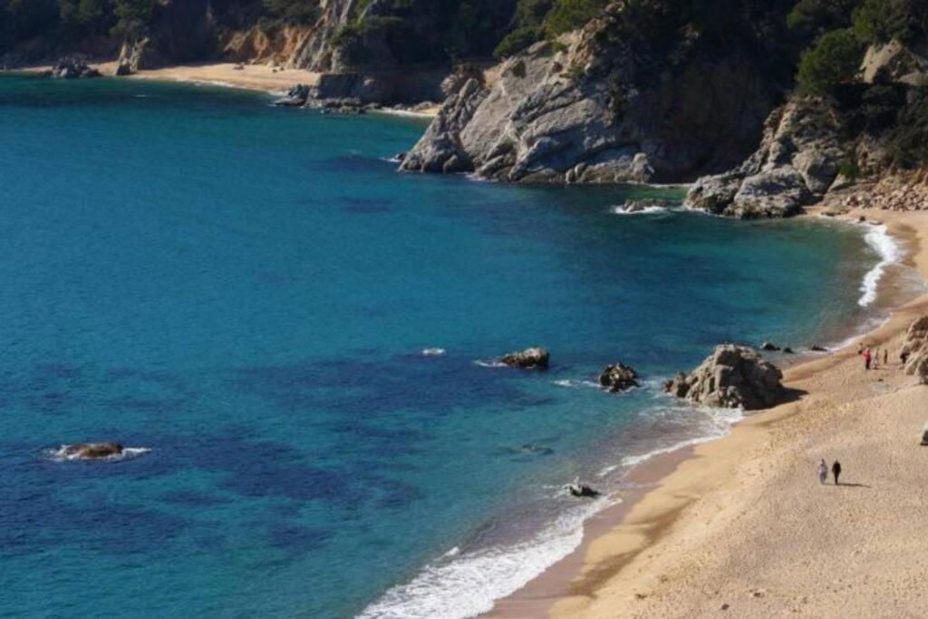 Casa Con Impresionantes Vistas Al Mar Villa Tossa de Mar Bagian luar foto