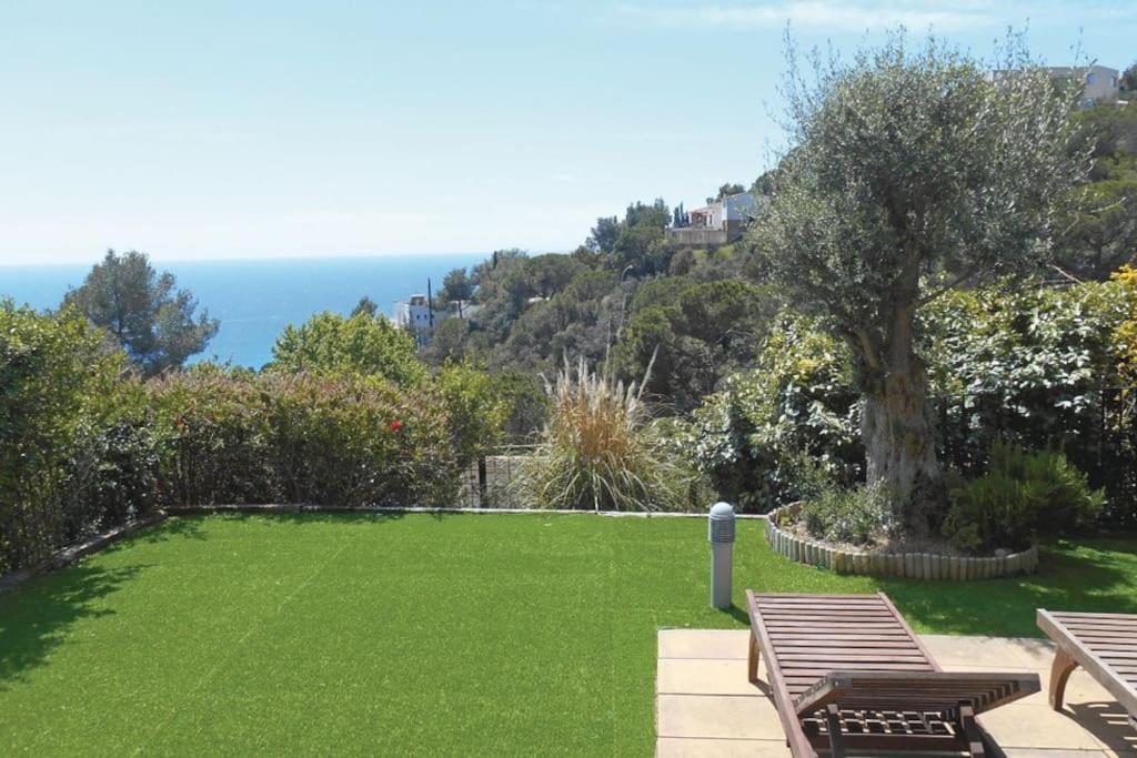 Casa Con Impresionantes Vistas Al Mar Villa Tossa de Mar Bagian luar foto