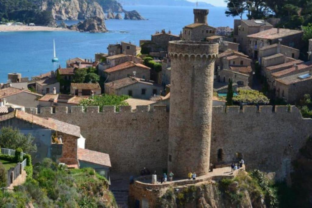 Casa Con Impresionantes Vistas Al Mar Villa Tossa de Mar Bagian luar foto